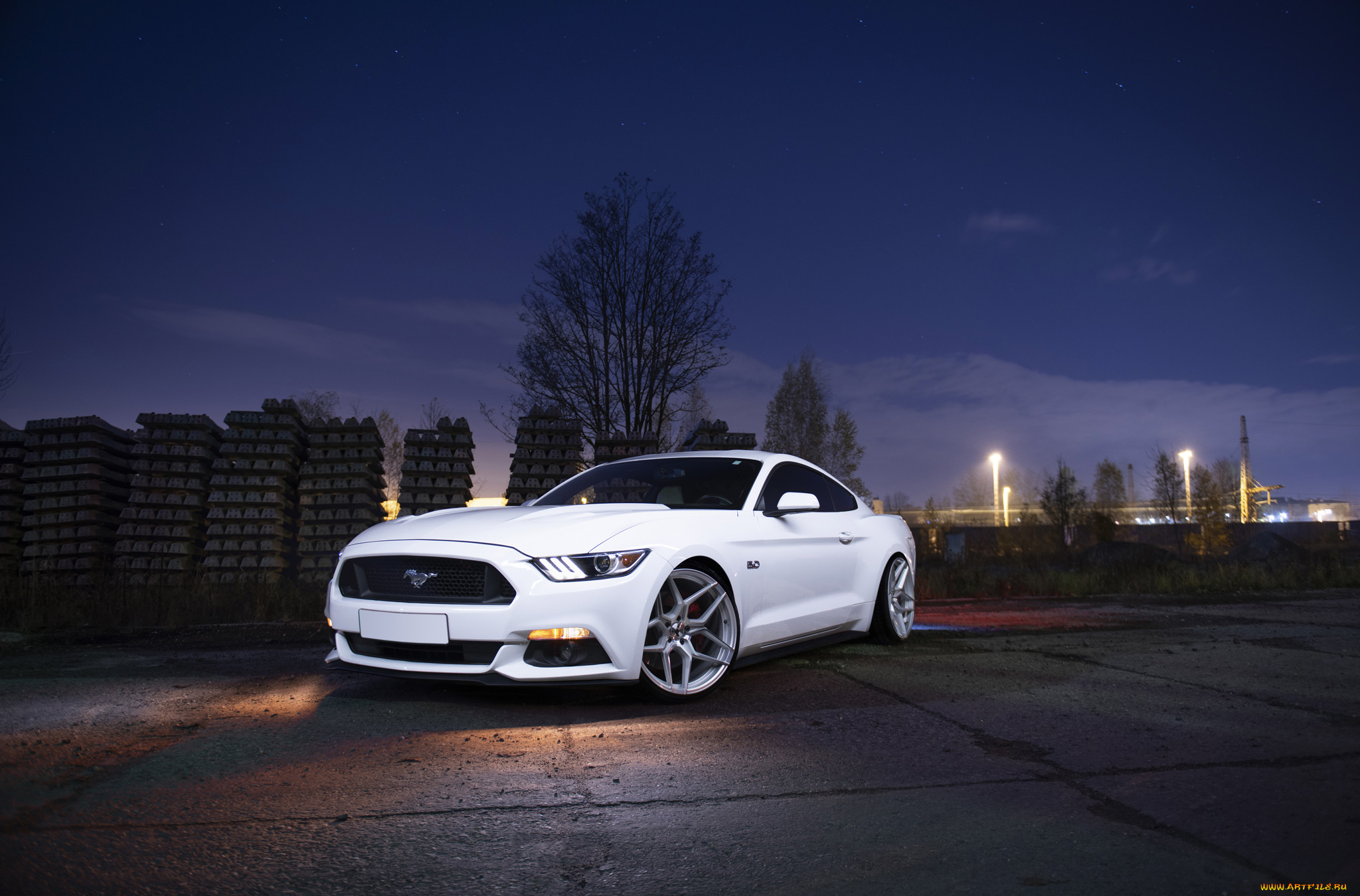 ford mustang, , ford, mustang, white, stance, muscle, car, city